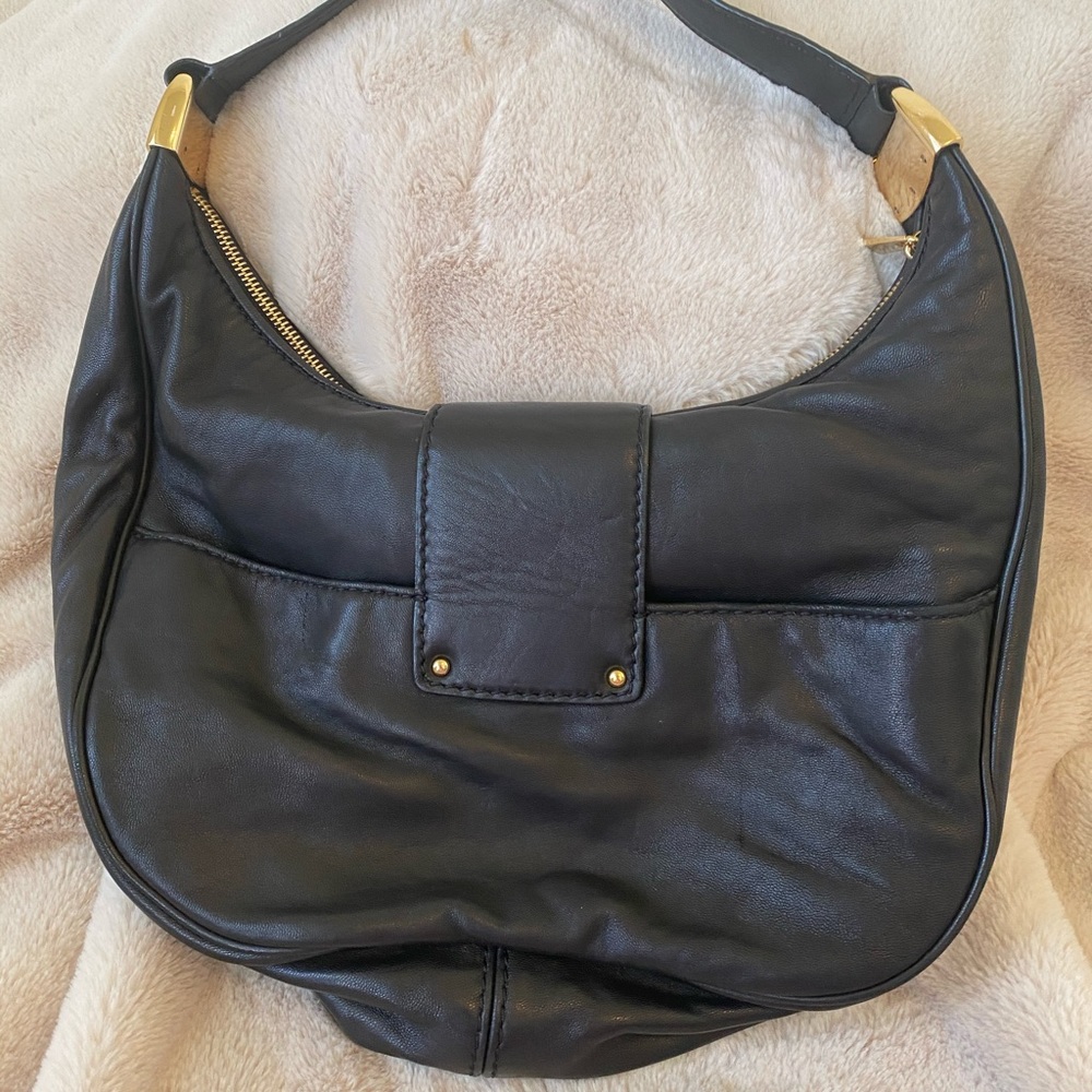 Michael Kors Leather Purse with Gold tone Hardware - Picture 2 of 8